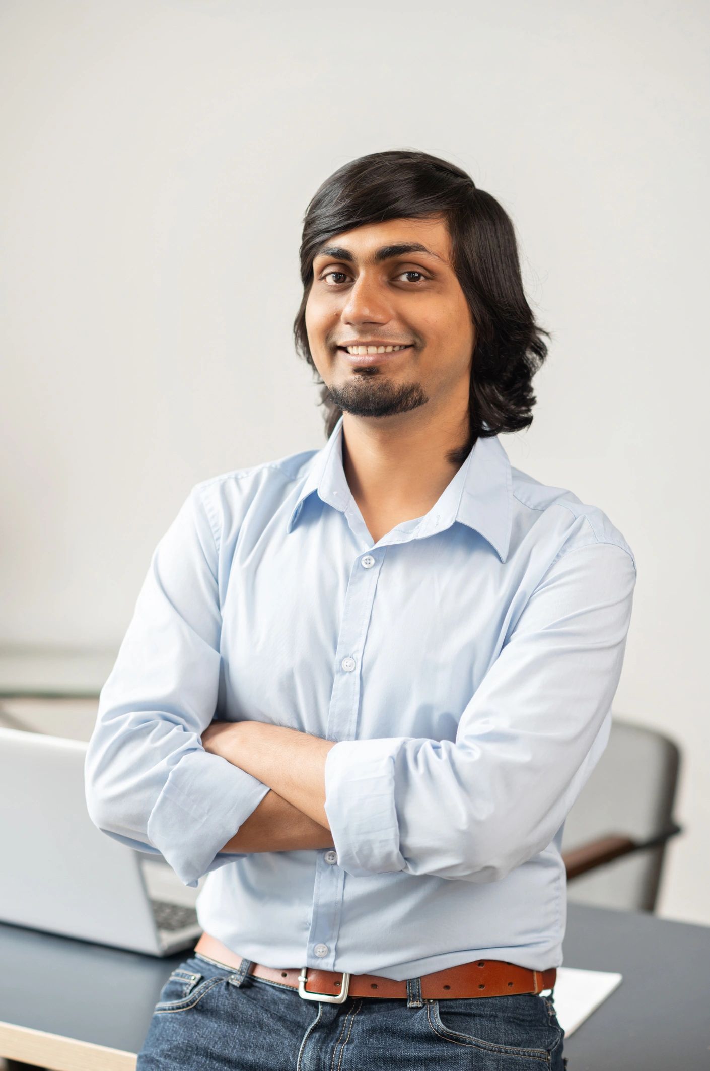 Portrait of Karim Haddad, Innovation Reporter