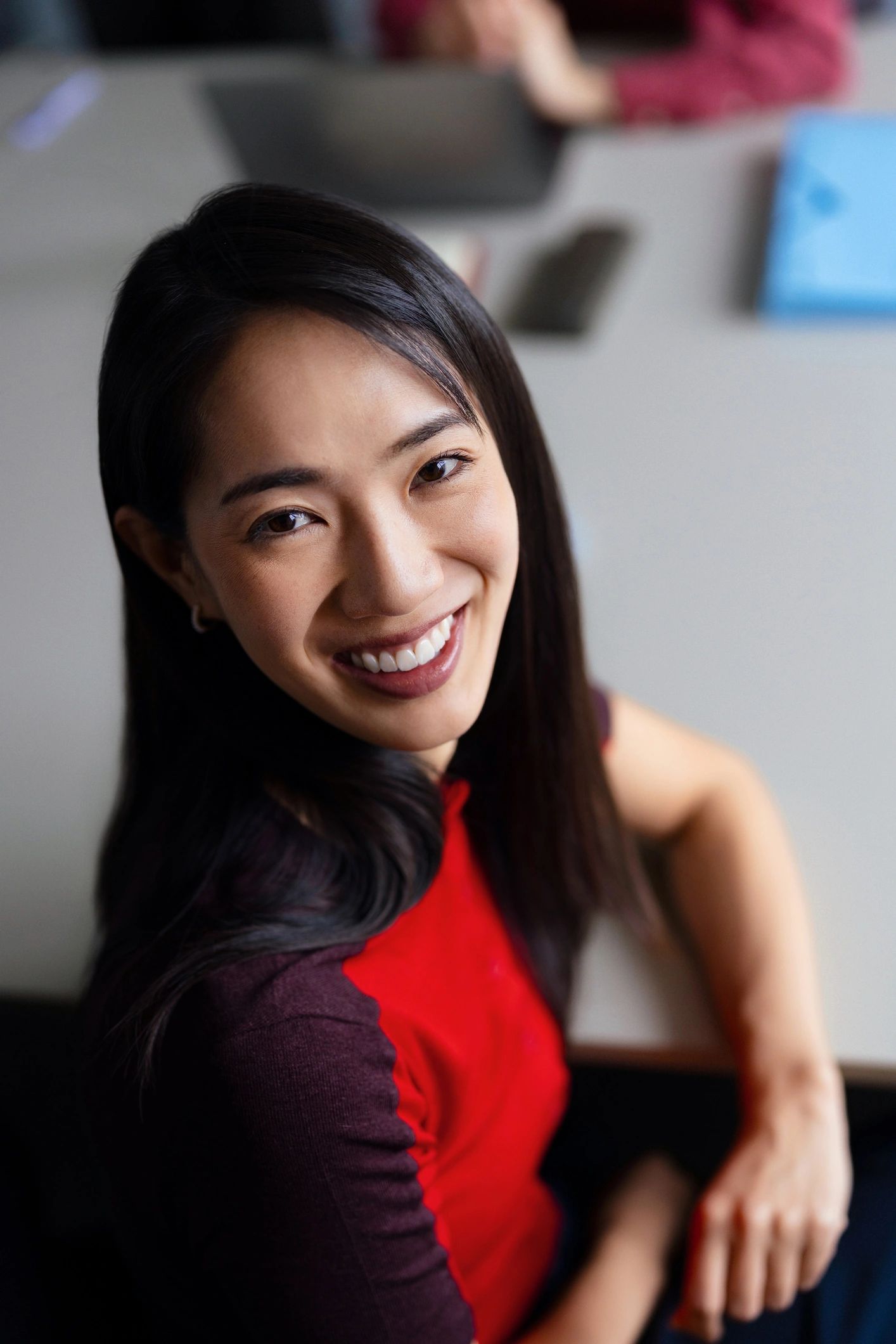 Portrait of Nadia Benali, Editor in Chief